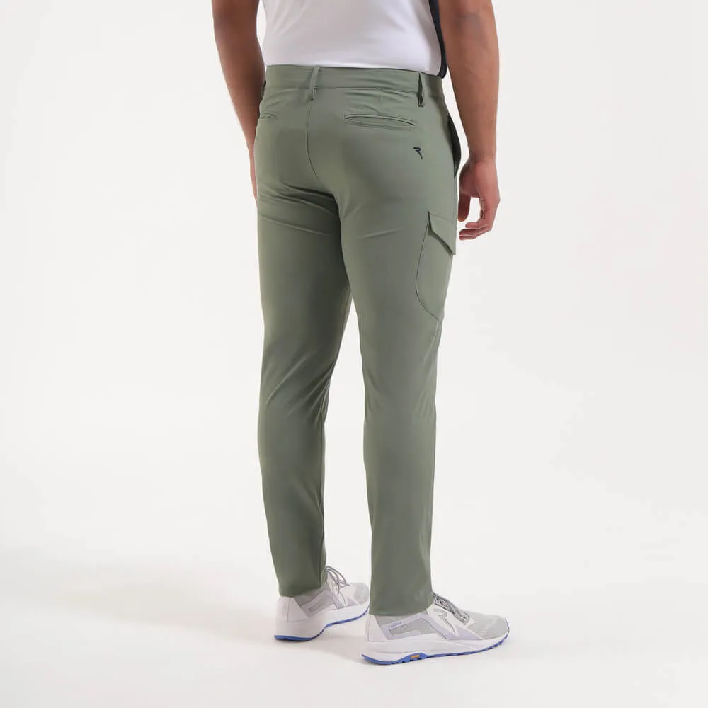 SPEAR | 4 WAY STRETCH WELT POCKET PRINTED TROUSERS | FINAL SALE