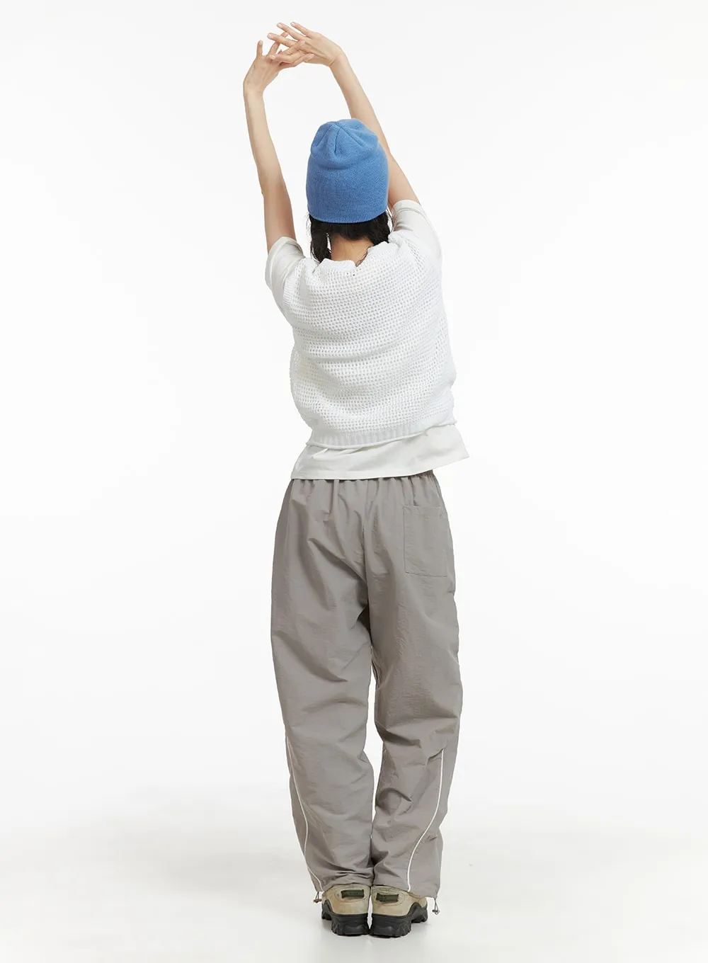 Sporty Drawstring Trousers OM421