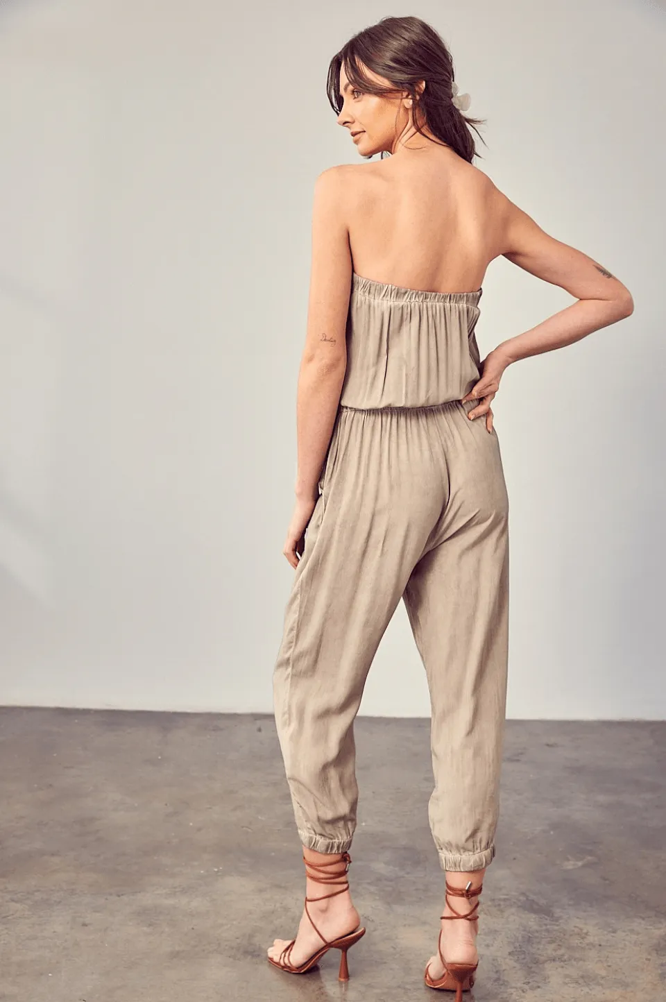 Strapless Jumpsuit