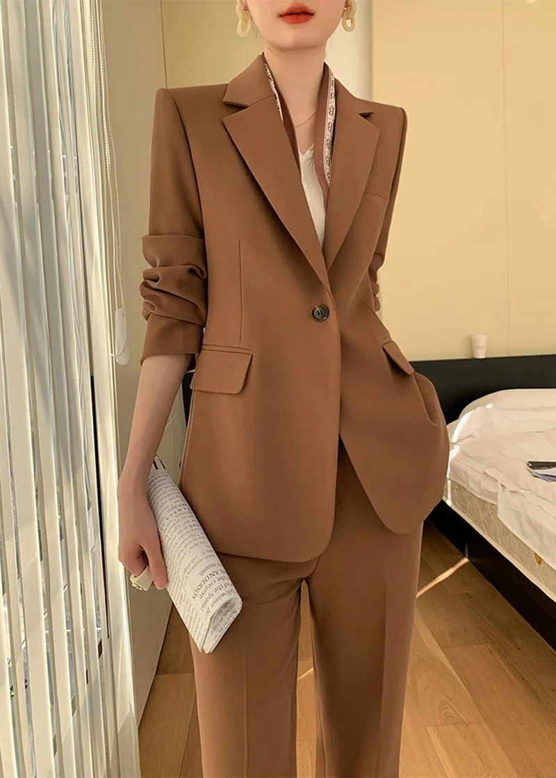 Talia Single Breasted Blazer Pantsuit