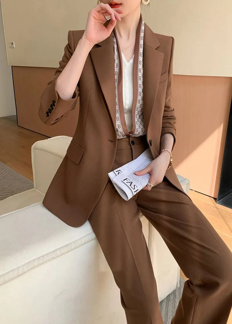 Talia Single Breasted Blazer Pantsuit