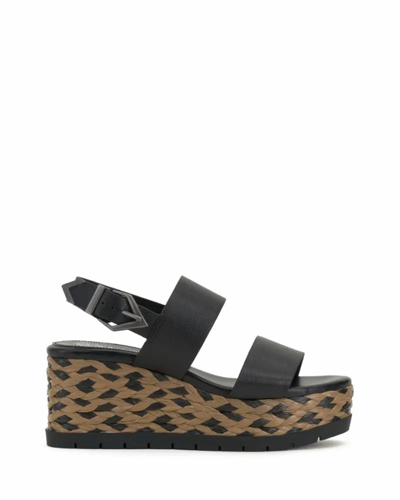 Vince Camuto MIAPELLE BLACK/BUTTER CALF