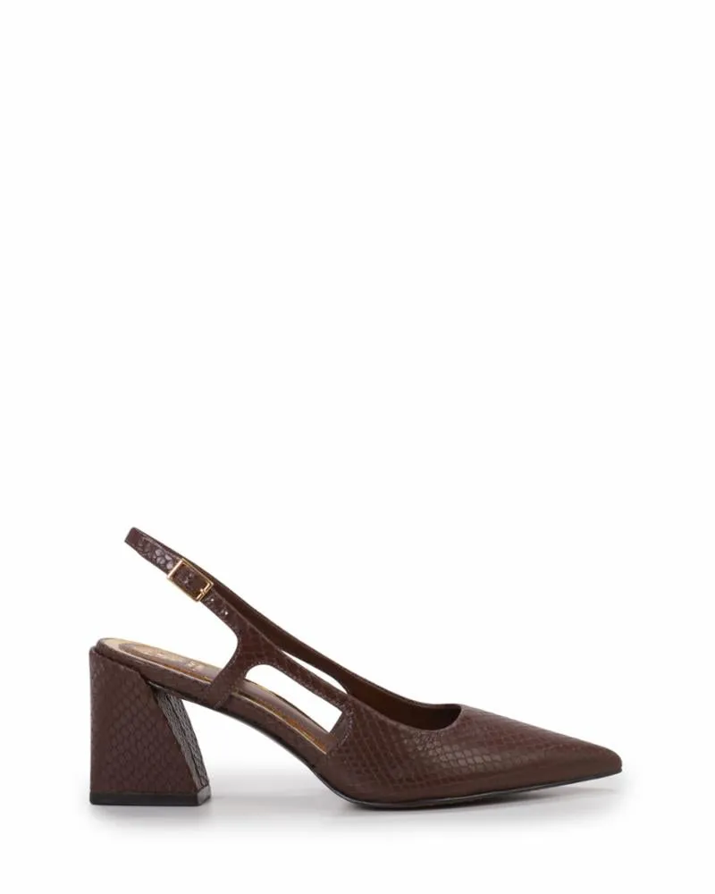 Vince Camuto SINDREE CHOCOLATE/SNAKE CASEINA