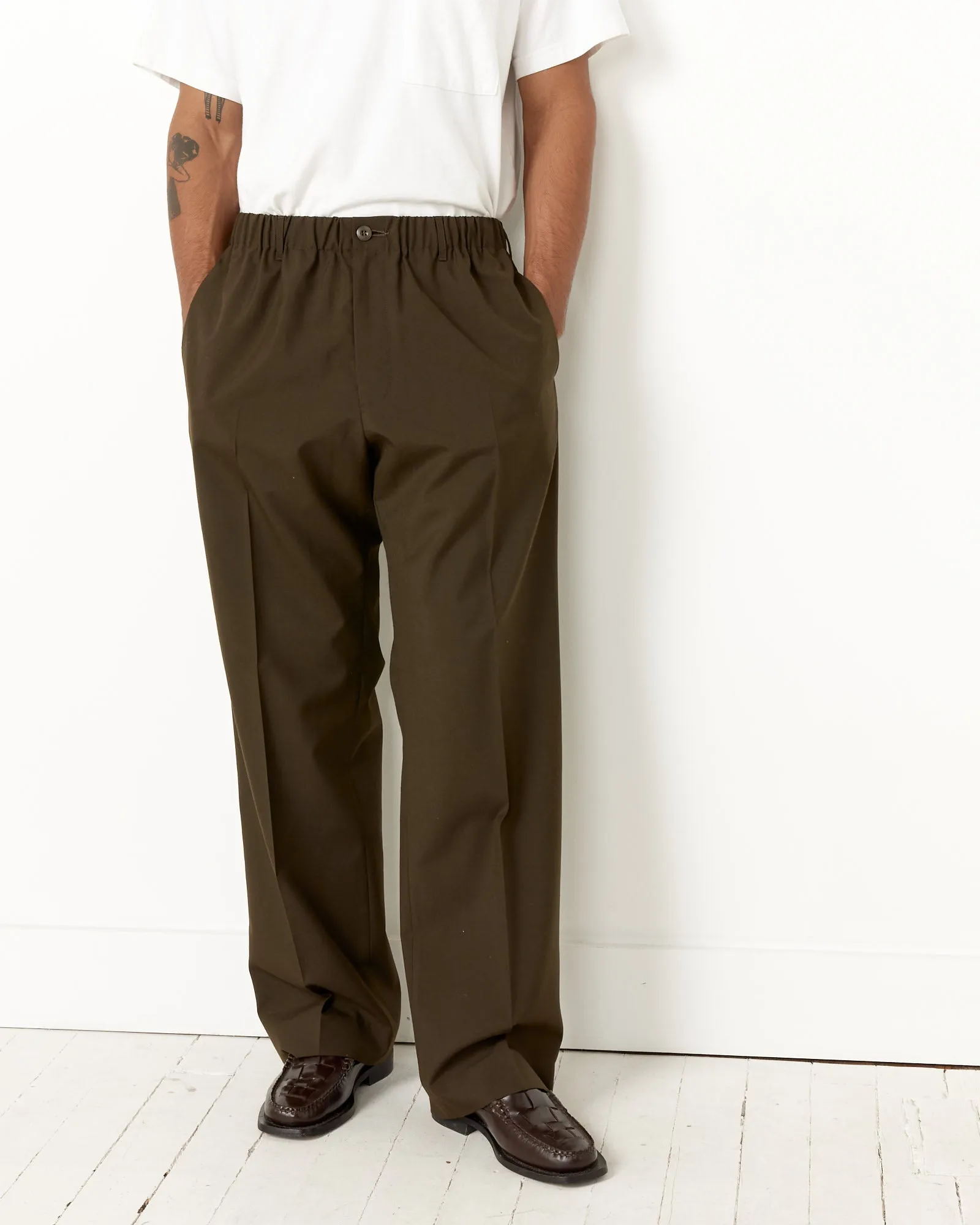 West Coast Pant 3.0 in Tropical Wool Nutmeg