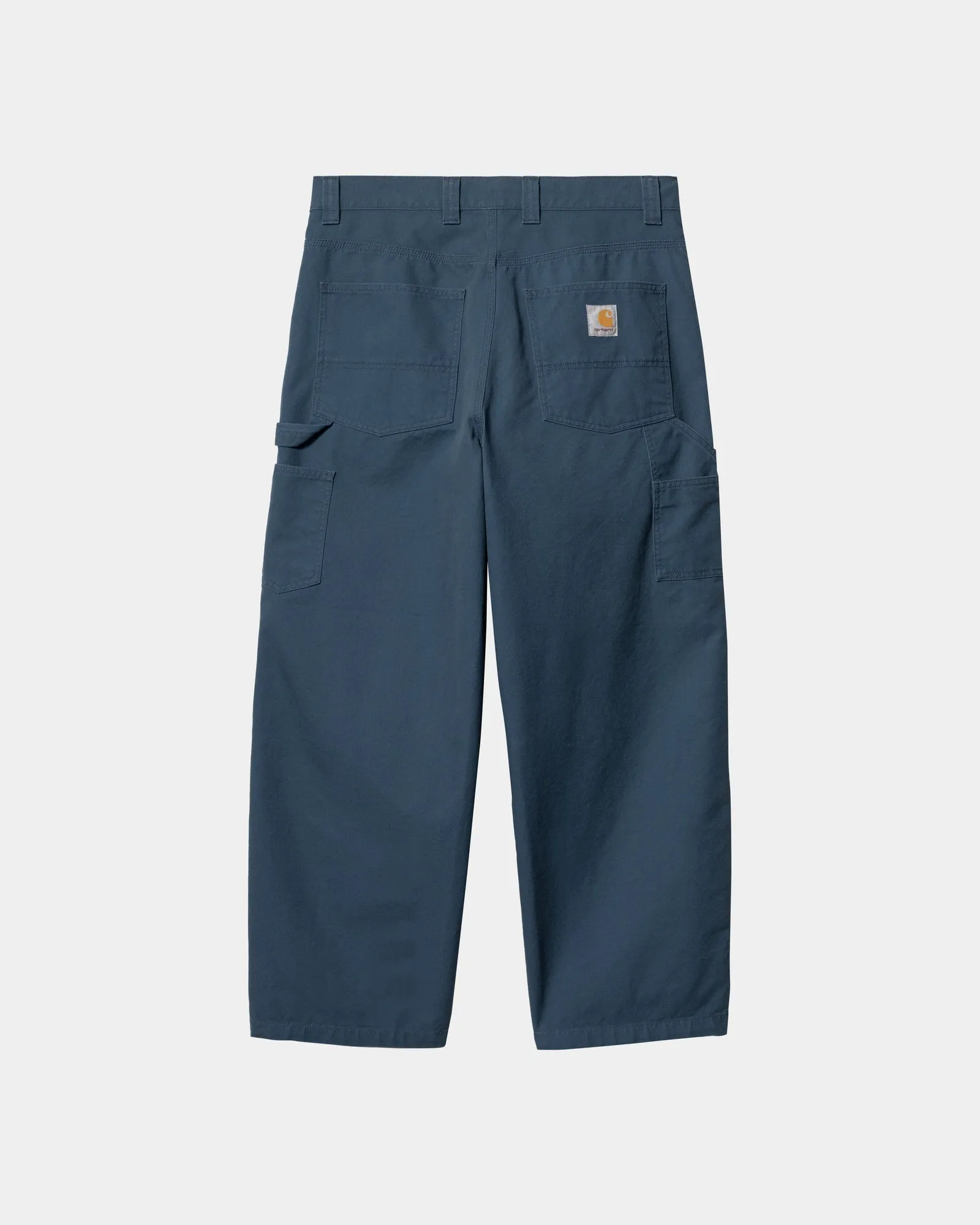 Wide Panel Double Front Pant | Naval