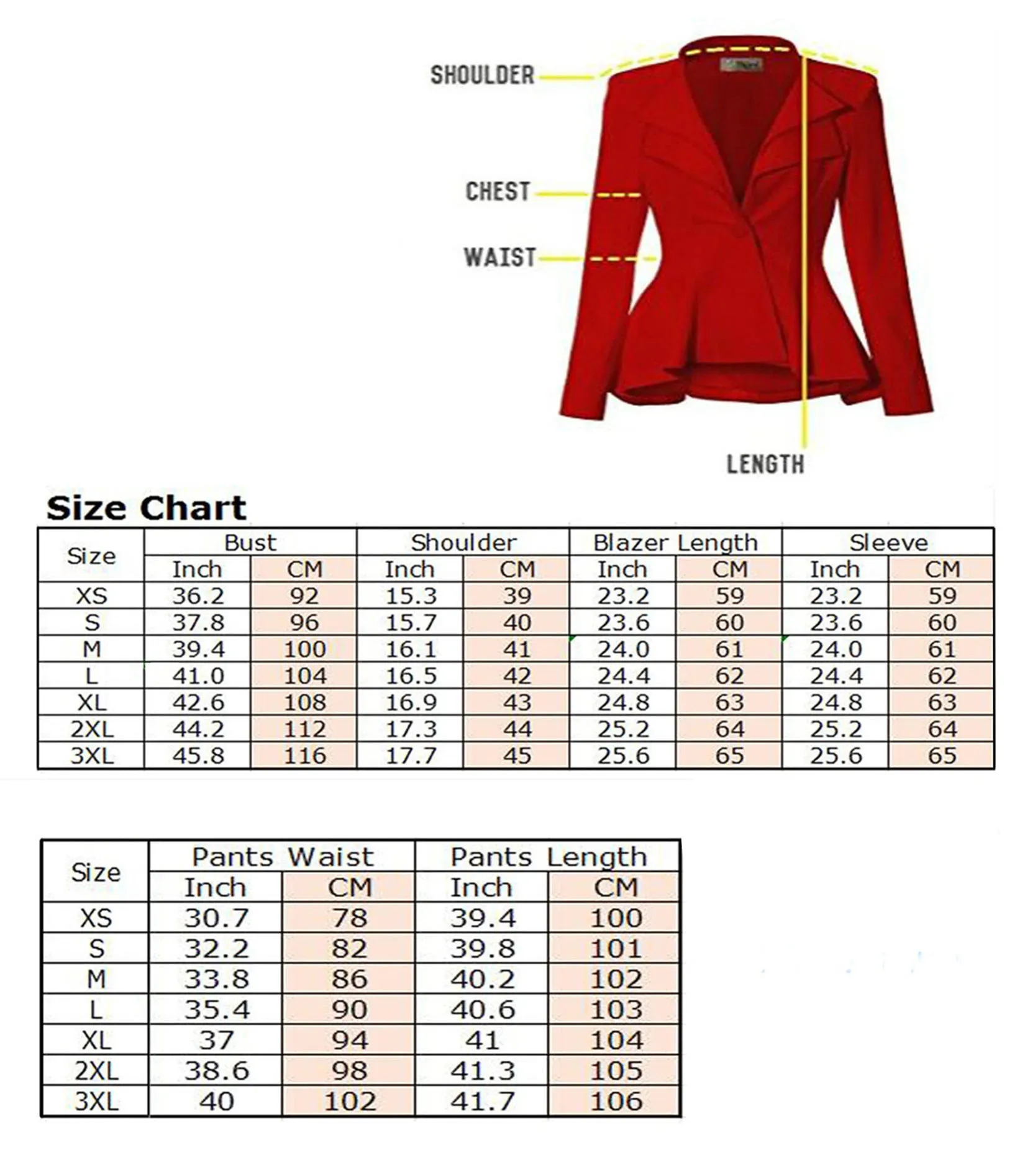 Women Pants Suit Business Slim Fit Suit Jacket 3-piece Party Tuxedo Blazer   Pants   Vest